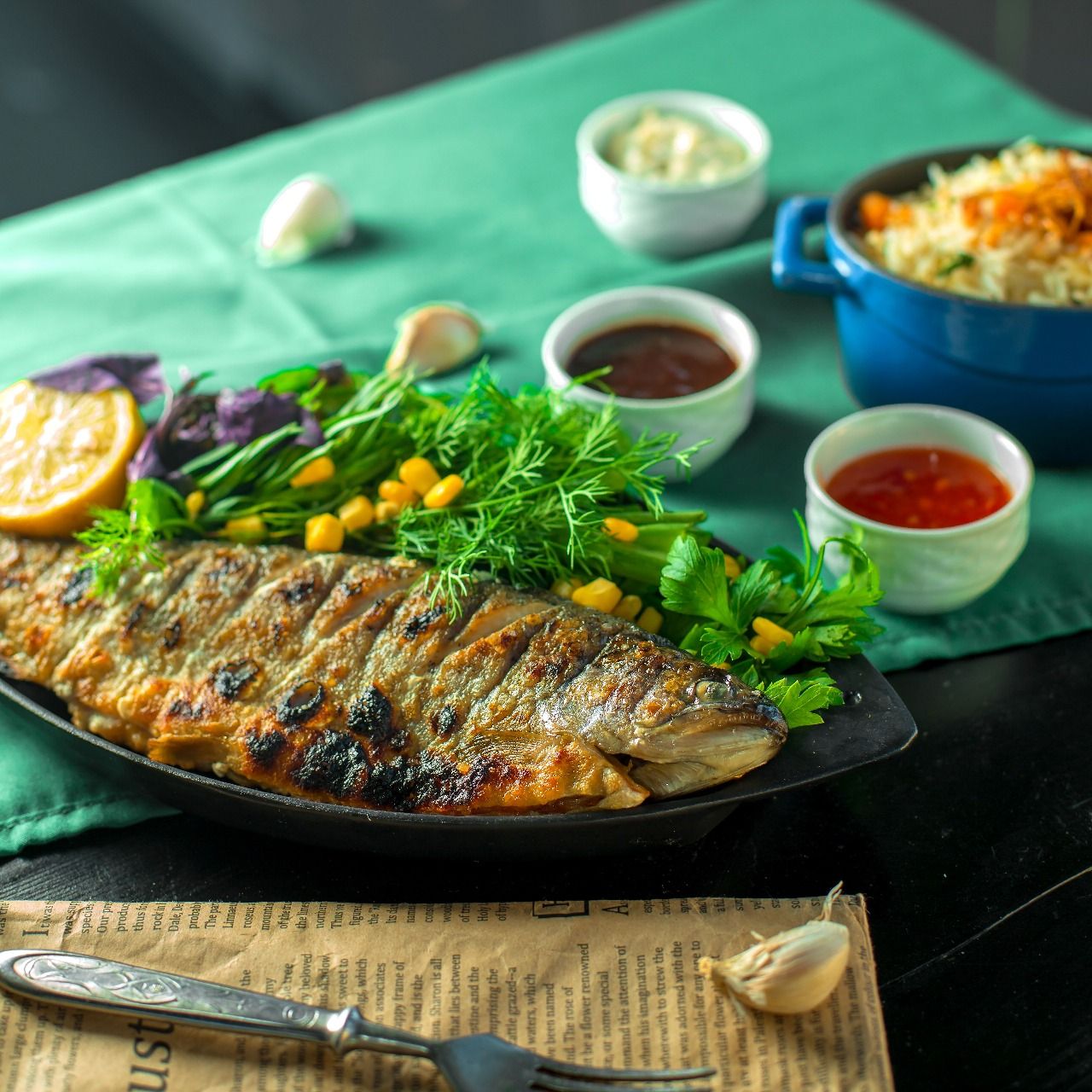 MASALA FISH (SEA BASS +4.00)